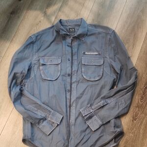 Armani Exchange Men's Button Up Shirt